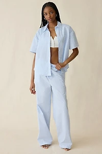 Calvin Klein Cotton Poplin Pants