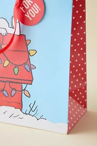 Peanuts Snoopy Holiday Gift Bag