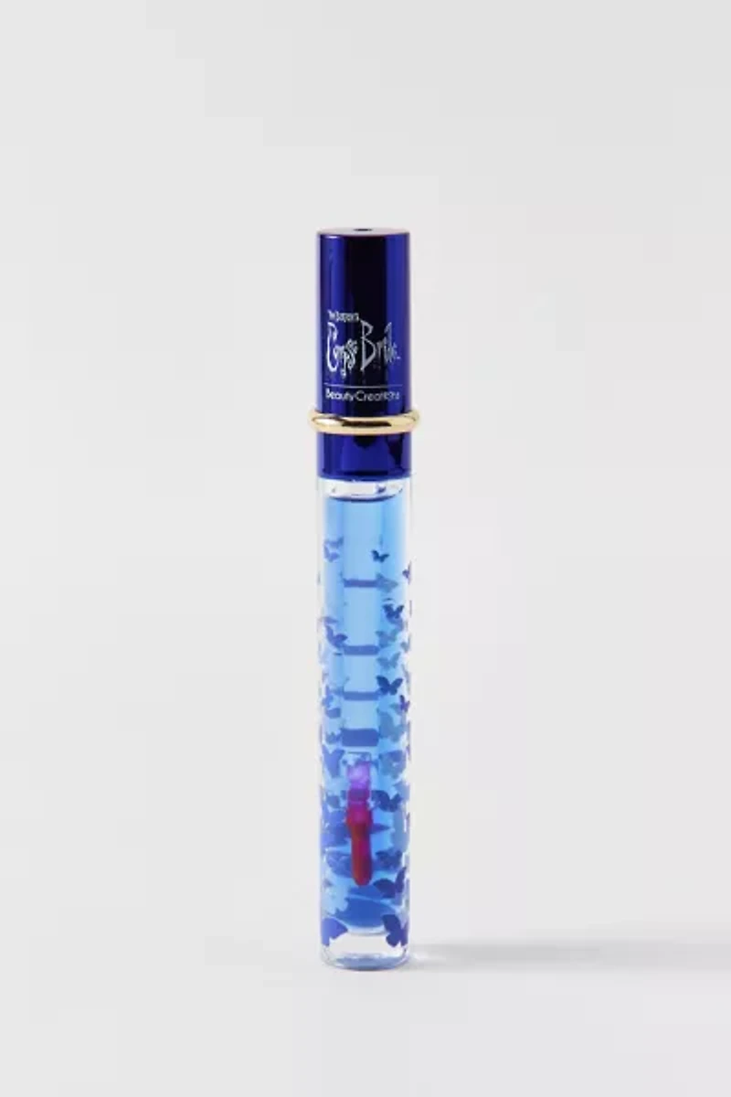 Beauty Creations X Tim Burton's Corpse Bride Wilted Roses Shimmer Lip Oil
