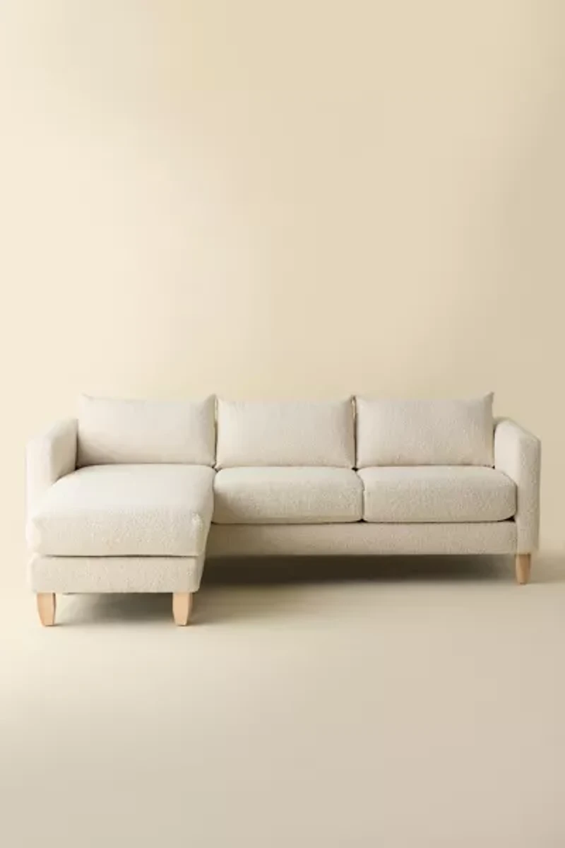 Chamberlin Boucle Sectional Sofa