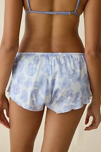 Calvin Klein Signature Satin Tap Boyshort Undies