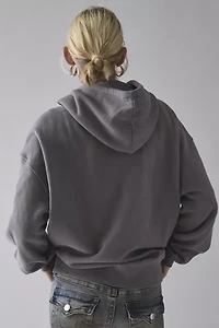 UO Dusty Mystical Graphic Oversized Zip-Up Hoodie Sweatshirt