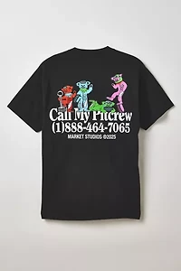 Market X Grateful Dead Call My Pitcrew Graphic Tee