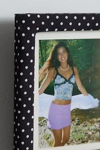 Penelope Double 4” X 6” Fabric Picture Frame