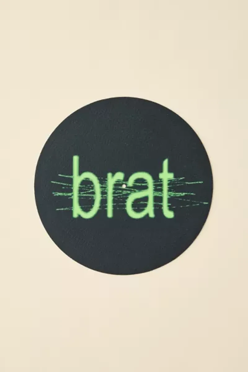 Charli xcx UO Exclusive Brat Turntable Slipmat