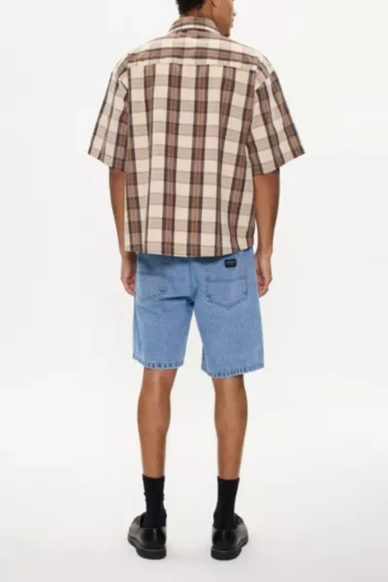 Abrand Bobby Striped Zip Shirt