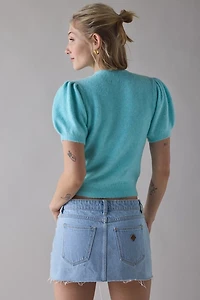 Kimchi Blue Kate Puff Short Sleeve Cardigan