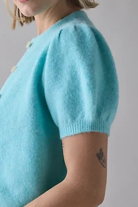 Kimchi Blue Kate Puff Short Sleeve Cardigan