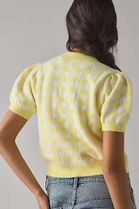 Kimchi Blue Kate Puff Short Sleeve Cardigan