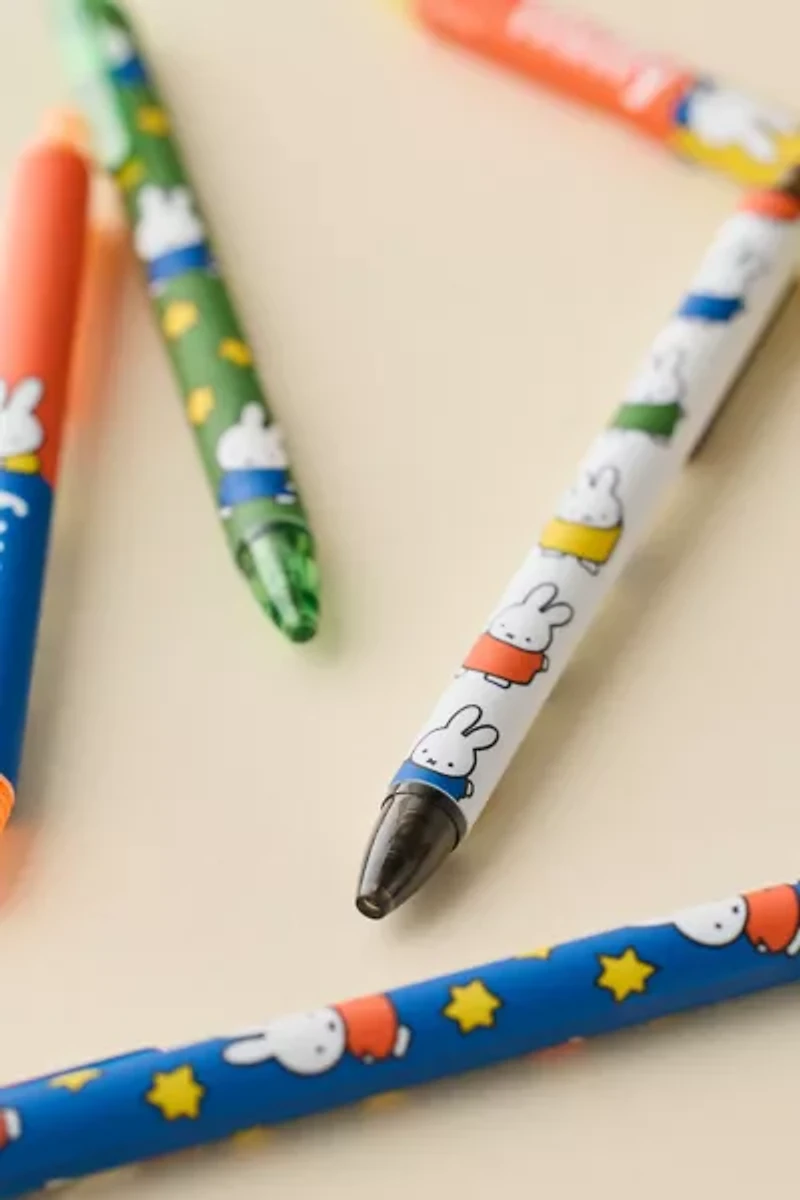 Miffy Soft-Touch Gel Pen Set