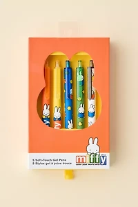 Miffy Soft-Touch Gel Pen Set