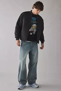 BDG Quilted Bomber Jacket