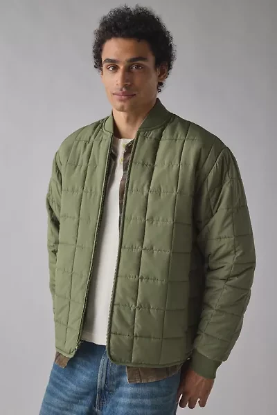 BDG Quilted Bomber Jacket