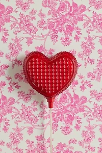 Crystal Heart Shape Resin Sconce