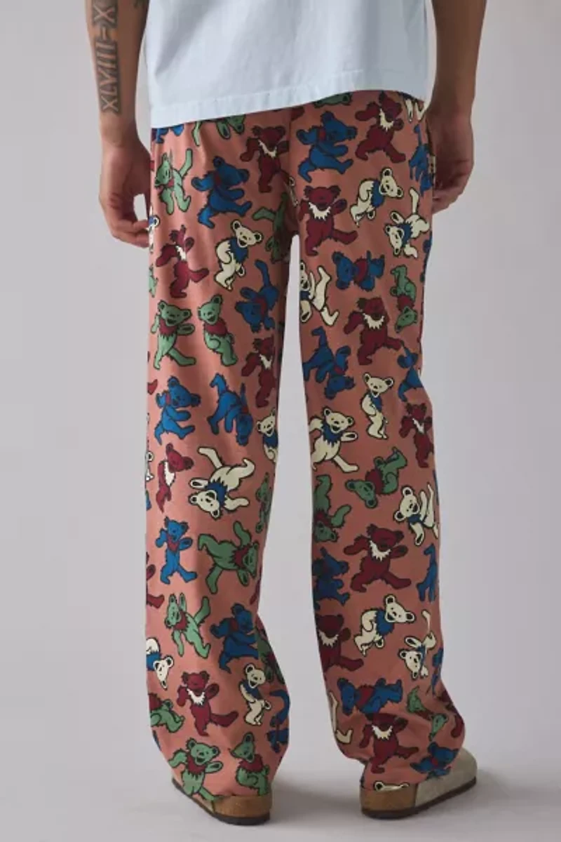 Grateful Dead Bear Pattern Lounge Pant