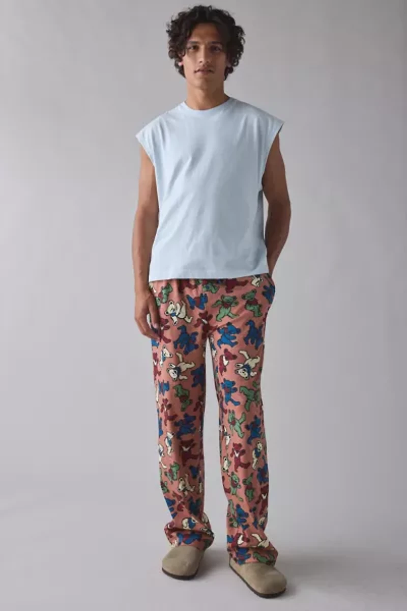 Grateful Dead Bear Pattern Lounge Pant