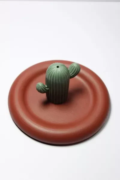 Acquired Taste Charming Cactus Incense Holder + Coaster
