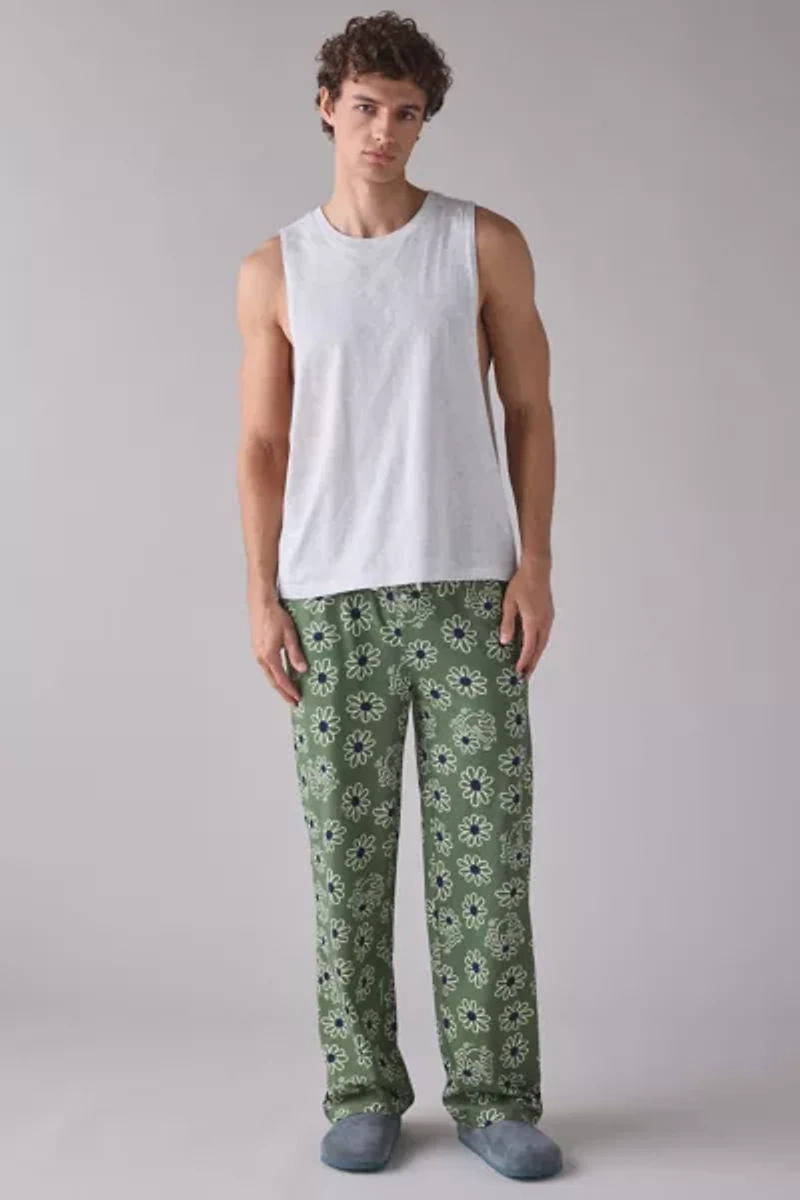 Keith Haring Flower Pattern Lounge Pant