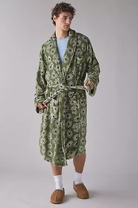 Keith Haring Flower Pattern Robe