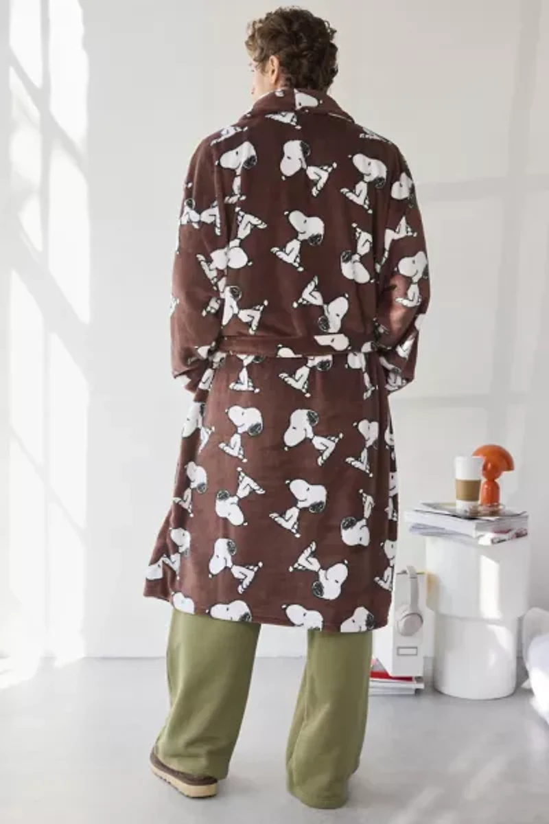 Peanuts Snoopy Pattern Lounge Robe