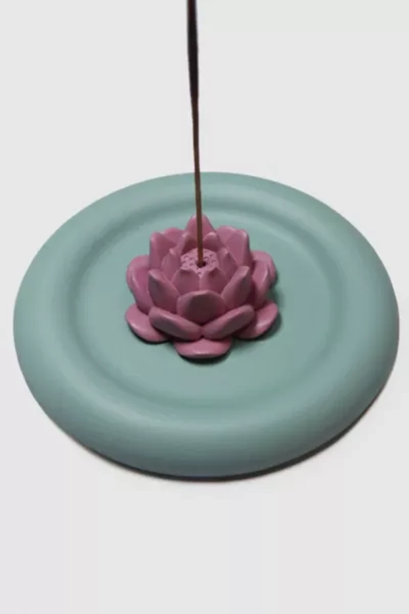 Acquired Taste Lotus Incense Holder Set