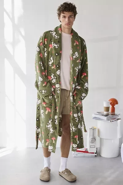 Snoopy & Mushroom Pattern Robe