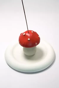 Acquired Taste Shroom into the Groove Incense Holder + Coaster