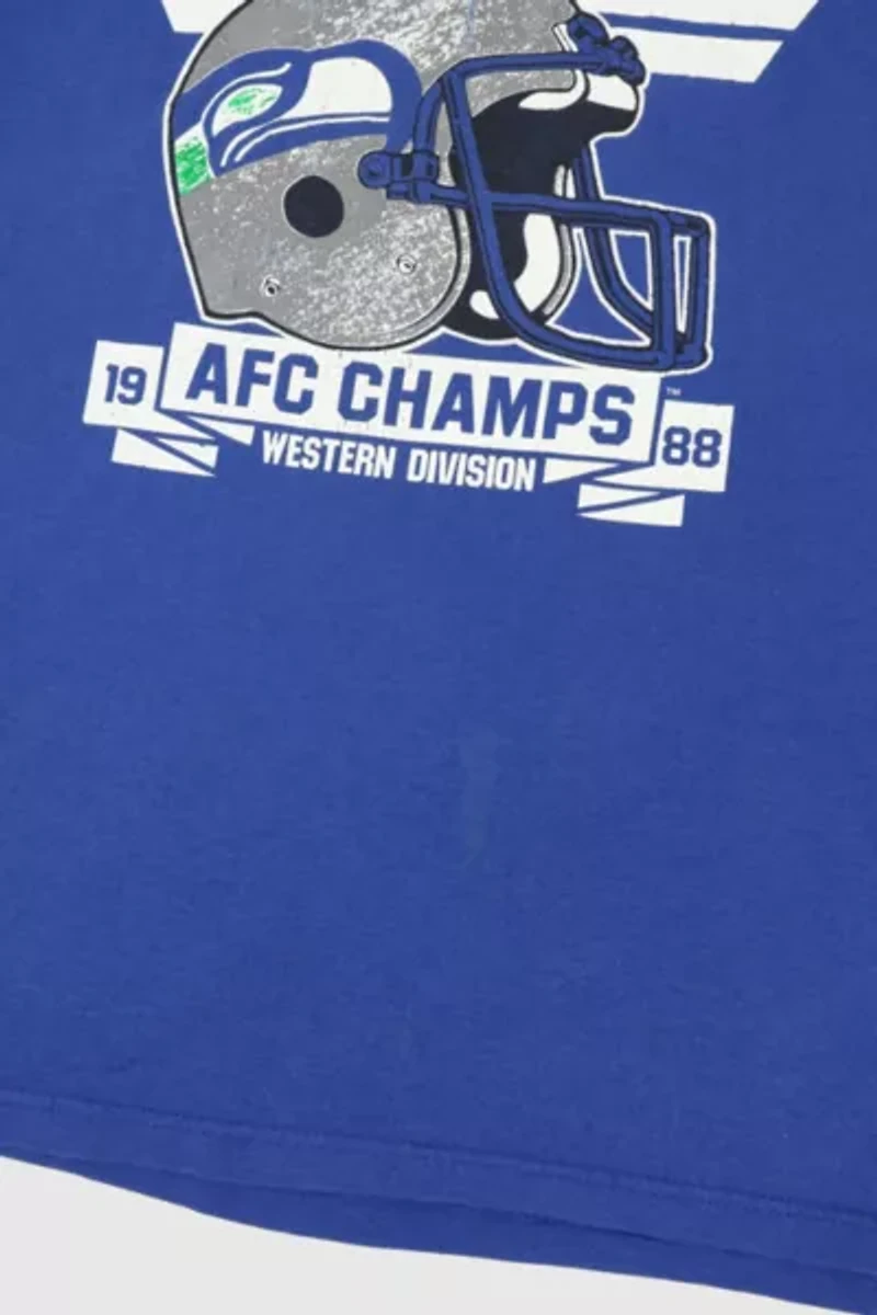 Vintage Seattle Seahawks 1988 AFC Champs Tee