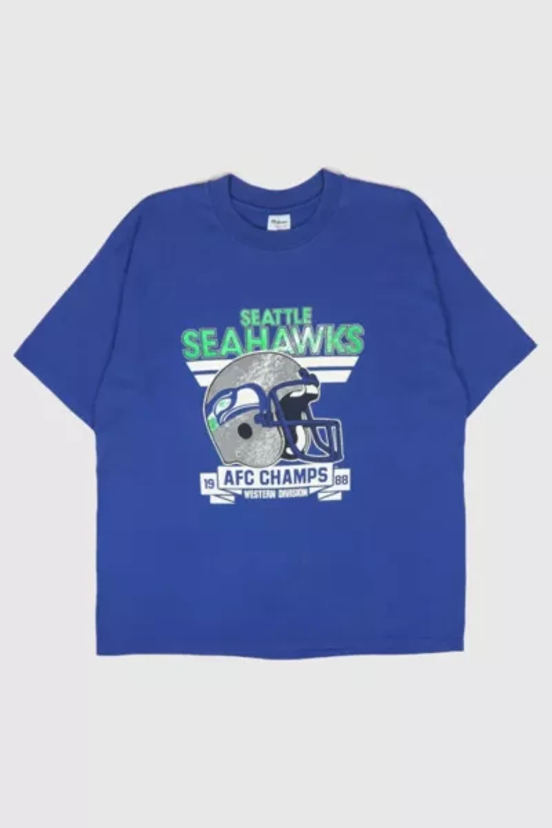 Vintage Seattle Seahawks 1988 AFC Champs Tee