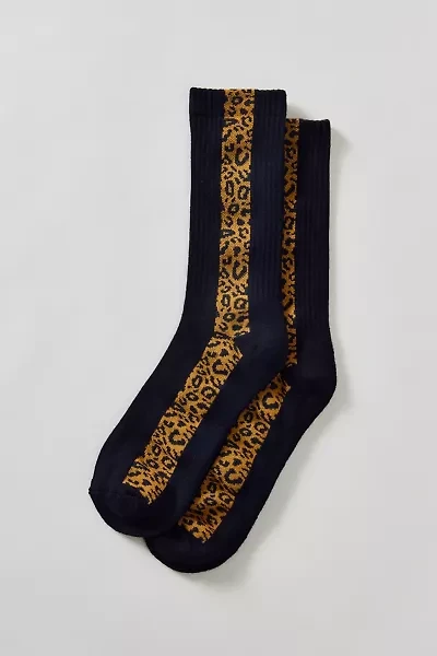 Mina Jacquard Knit Crew Sock