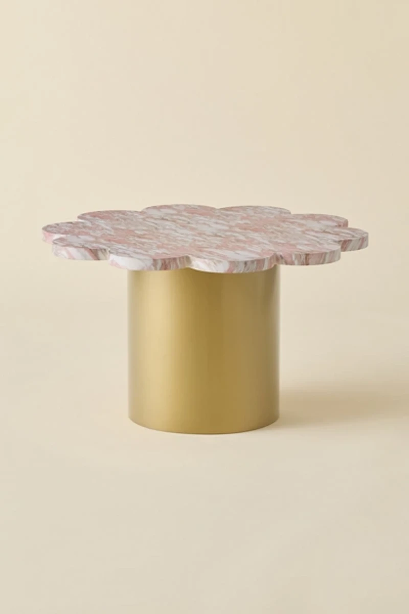 Eliora Scalloped Petal Coffee Table