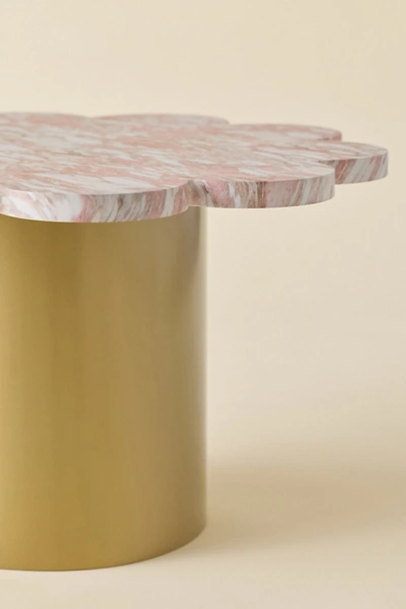 Eliora Scalloped Petal Coffee Table