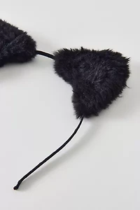 Faux Fur Cat Ears Headband