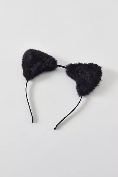 Faux Fur Cat Ears Headband