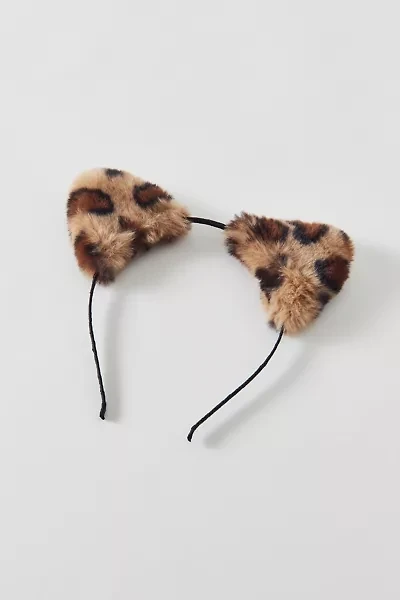 Faux Fur Cat Ears Headband