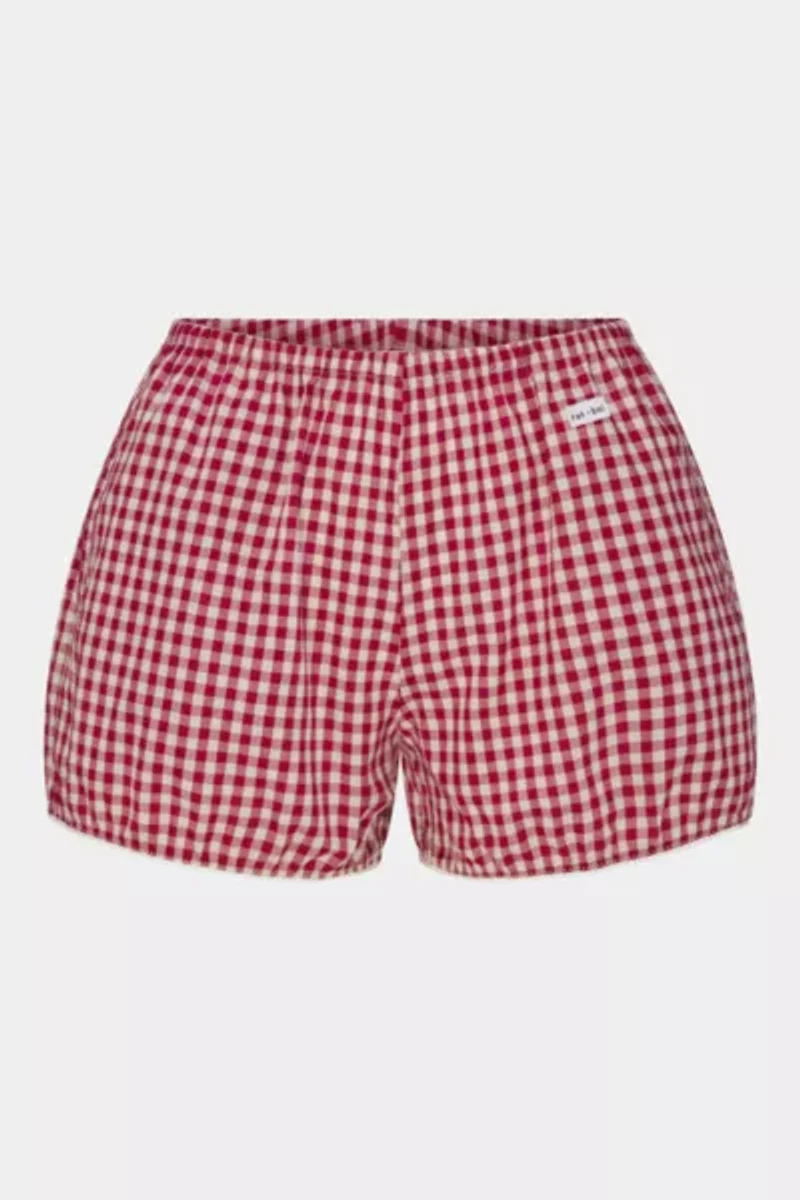 RAT BOI Easy Gingham Bloomer Short