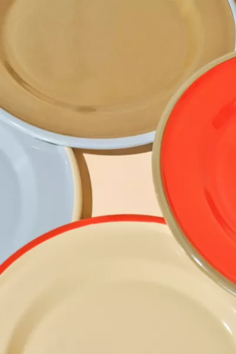 The Get Out Enamelware Plate Set