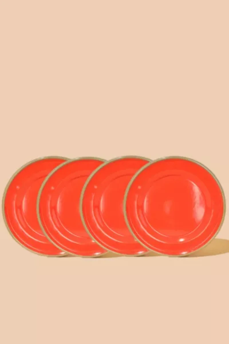 The Get Out Enamelware Plate Set