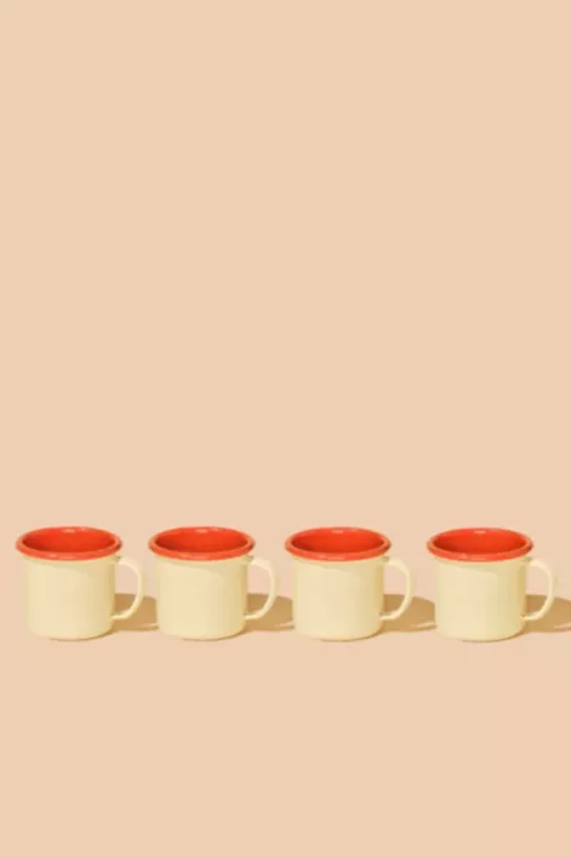 The Get Out Enamelware Mug Set