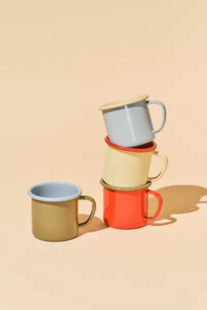 The Get Out Enamelware Mug Set