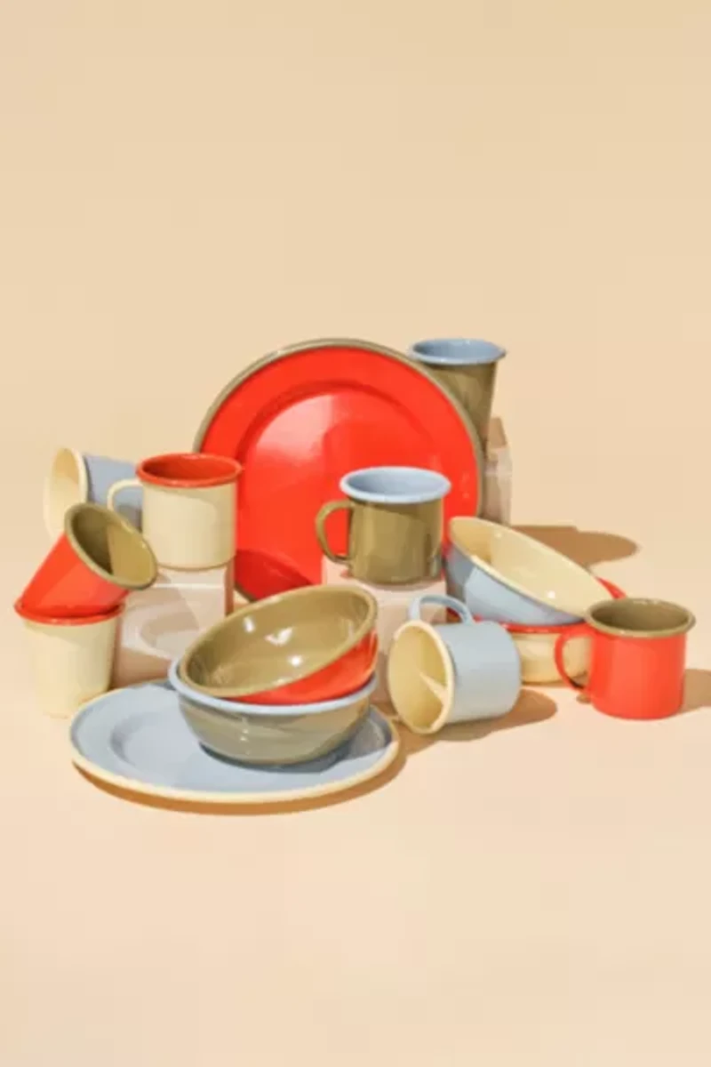 The Get Out Enamelware Bowl Set