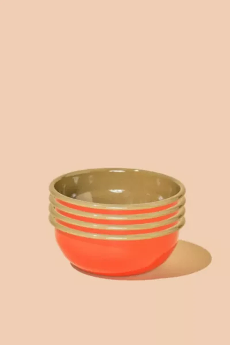The Get Out Enamelware Bowl Set