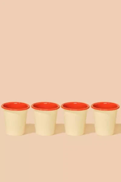The Get Out Enamelware Tumbler Set