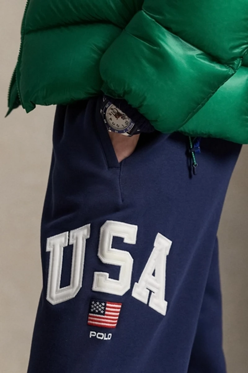 Polo Ralph Lauren SPORT USA Fleece Jogger Sweatpant
