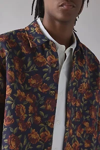 UO The Baggy Jacquard Dress Shirt