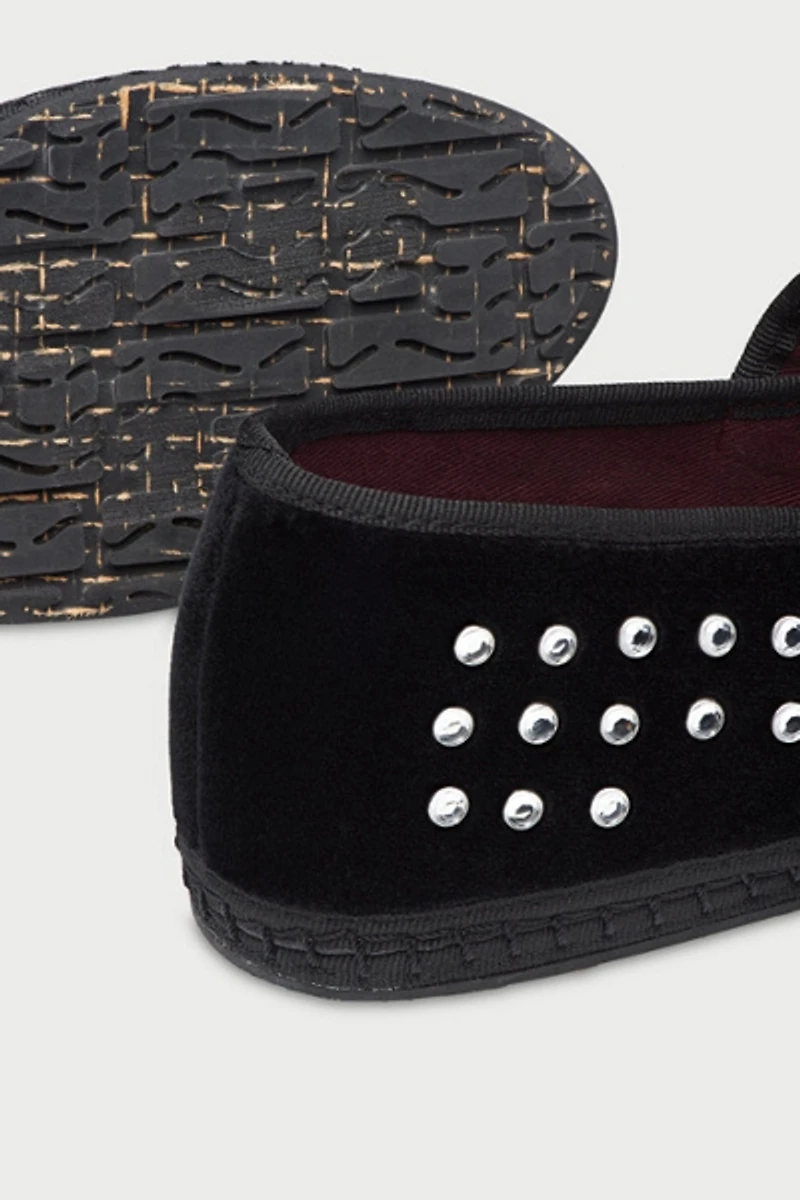 Flabelus Mae Studded Mary Jane Flat