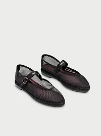 Flabelus Isabella Mesh Mary Jane Flat