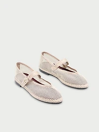 Flabelus Isabella Mesh Mary Jane Flat