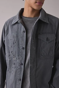 Snow Peak Sulfur-Dyed Paint Splatter Jacket