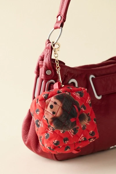 Monchhichi Mini Quilted Dopp Kit Pouch Keychain